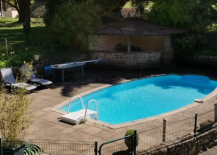 Studio Privatif Et Sa Piscine Aux Agapanthes De Cromel - Le Mont Saint-michel Saint-Quentin-sur-le-Homme